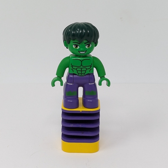 Lego Duplo Figure Incredible Hulk Marvel Super Heroes - Picture 2 of 3